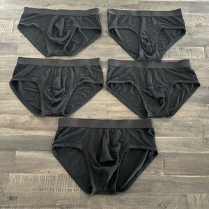 5 PAIRS MENS MEUNDIES MODAL BRIEFS